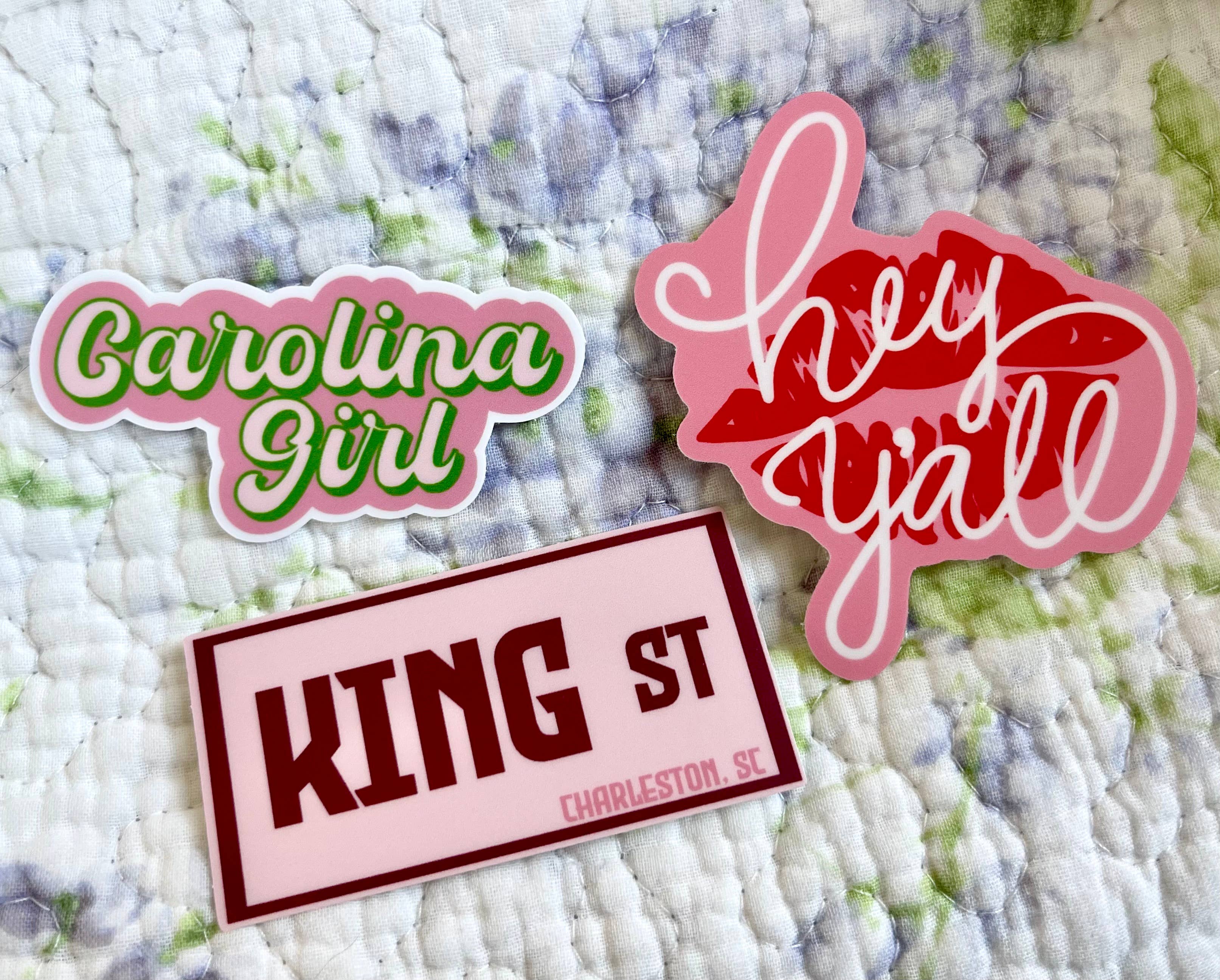 Stickers by Saylor - Wholesale Sticker - King Street Sign Charleston South Carolina Vinyl Sticker4