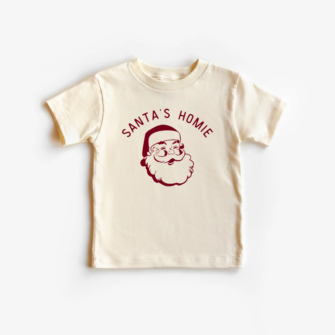 Wildflowers + Cotton - Venta al por mayor Camiseta - Niños - El Colega de Santa | Body o Camiseta para Bebé 100% Algodón | Navidad2