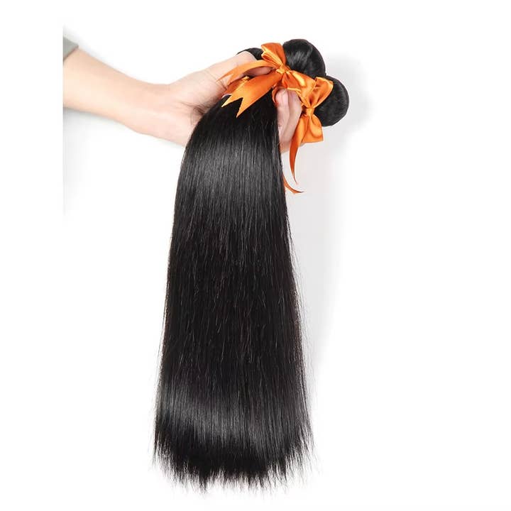 Ta Clara - Wholesale Hair Extensions - 100% Brazilian Human Hair Natural Color Bone Straight Bundle