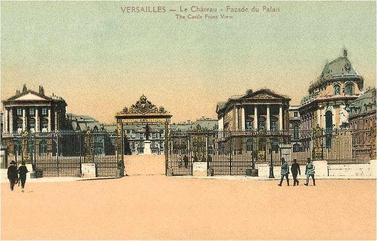 Found Image Press - Wholesale Sticker - Sticker FF-82 Front View of Versailles0