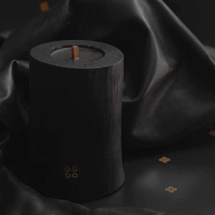 WOOD MOOD - Wholesale Jar/Filled Candle - Vetiver Occultation | reusable candle with essential oils1