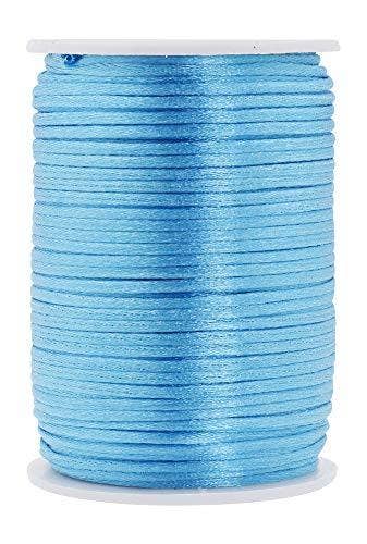 Mandala Crafts - Wholesale Craft Supplies - Mandala Crafts Satin Rattail Cord String from Nylon for Chinese Knot, Macramé, Trim, Jewelry Making1