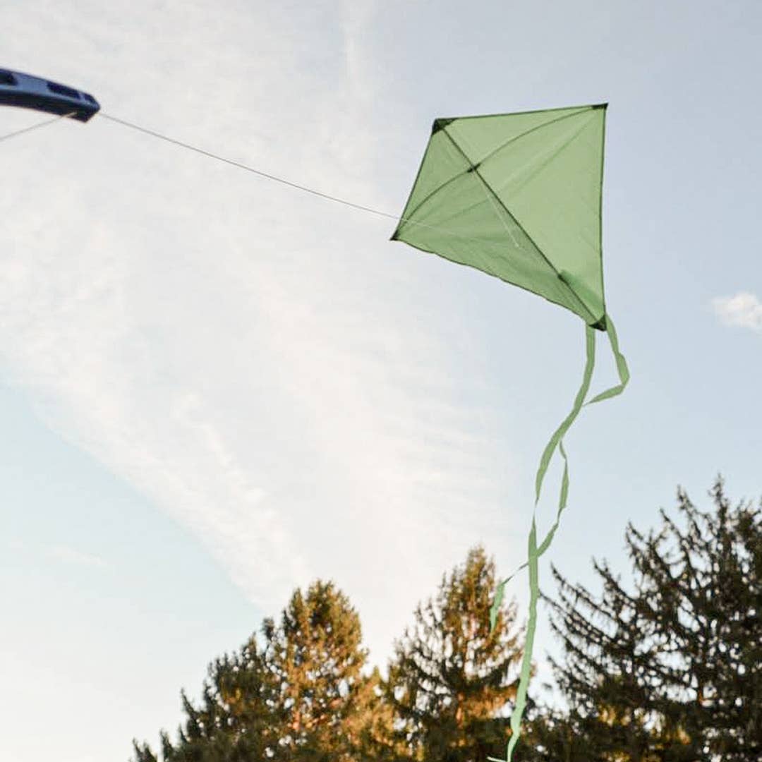 Purple Castakite Spool Spinner & Red Kite 