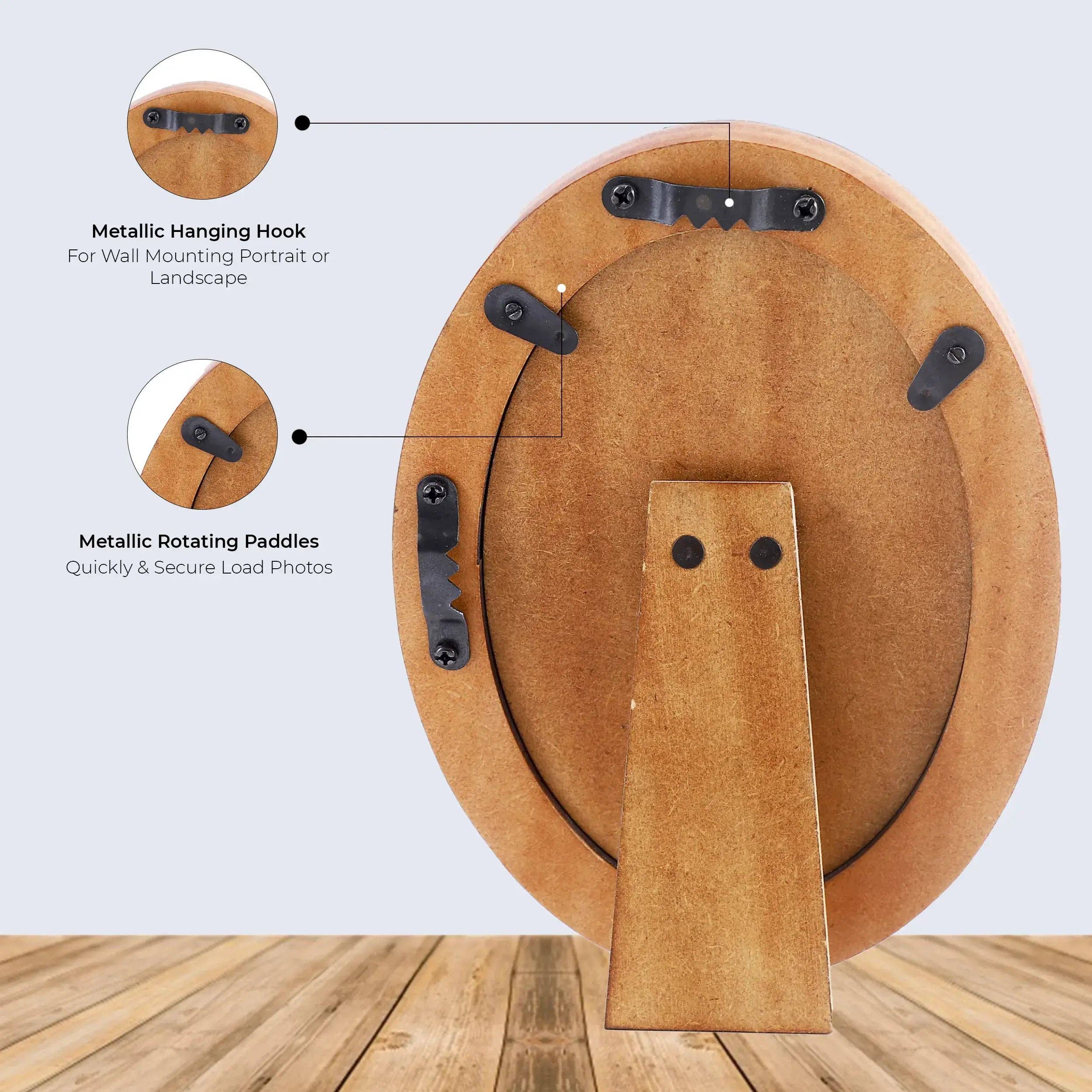 Muqeem & Brothers – wholesale Picture frame – Round Picture Frames Palace Heart Pattern Bone Inlay in 4x63