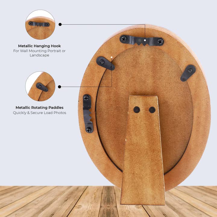 Muqeem & Brothers – wholesale Picture frame – Round Picture Frames Palace Heart Pattern Bone Inlay in 4x63