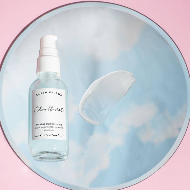 Earth Harbor Naturals - Vente Concentré/sérum pour le visage - Cloudburst Essence Équilibrante Repulpante : Superherbes à l’Acide Hyaluronique2
