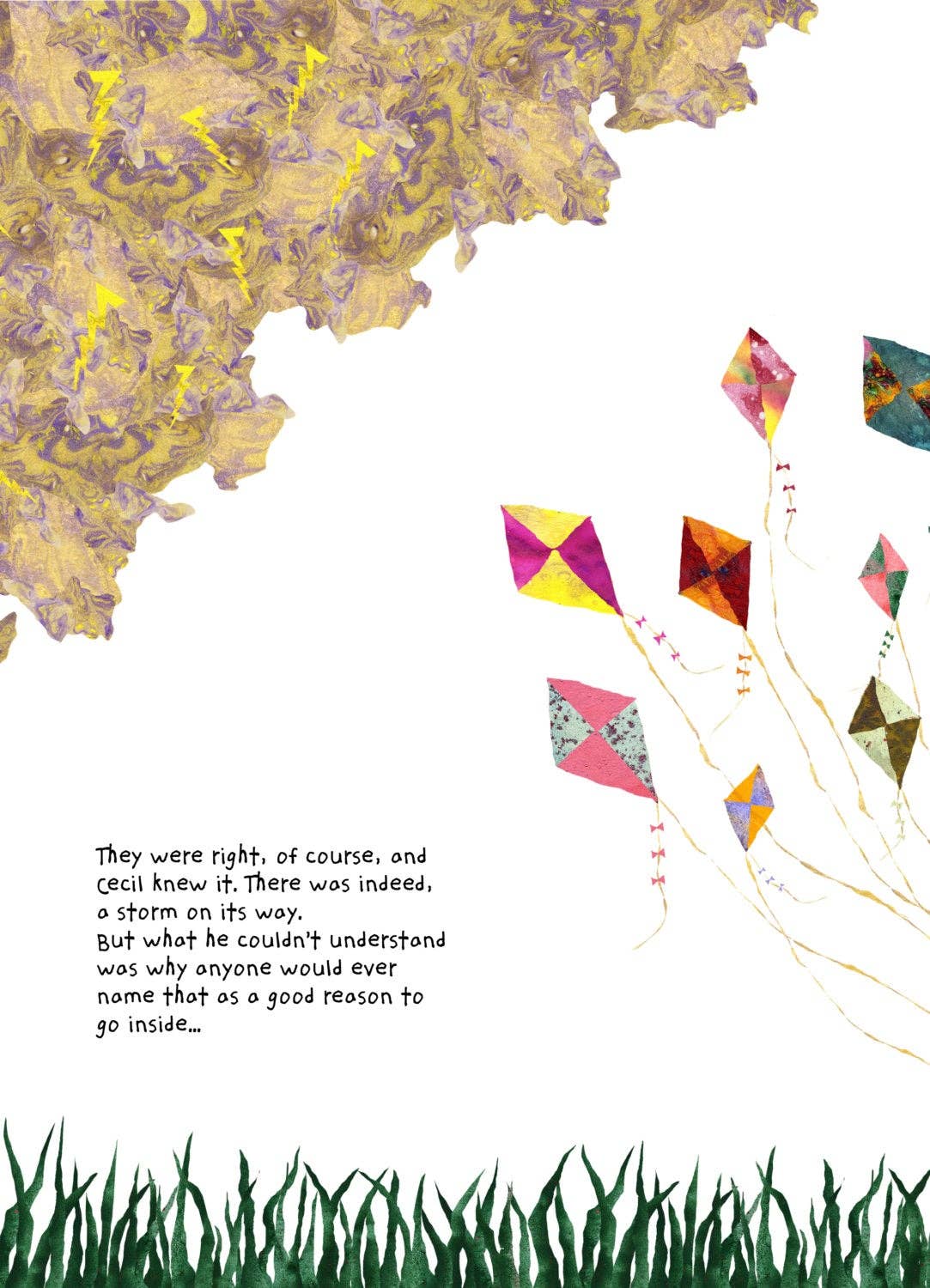 The Art of Seth - Vendita all'ingrosso Stampa artistica - Cecil e la tempesta - Quadro astratto - Stampa artistica1