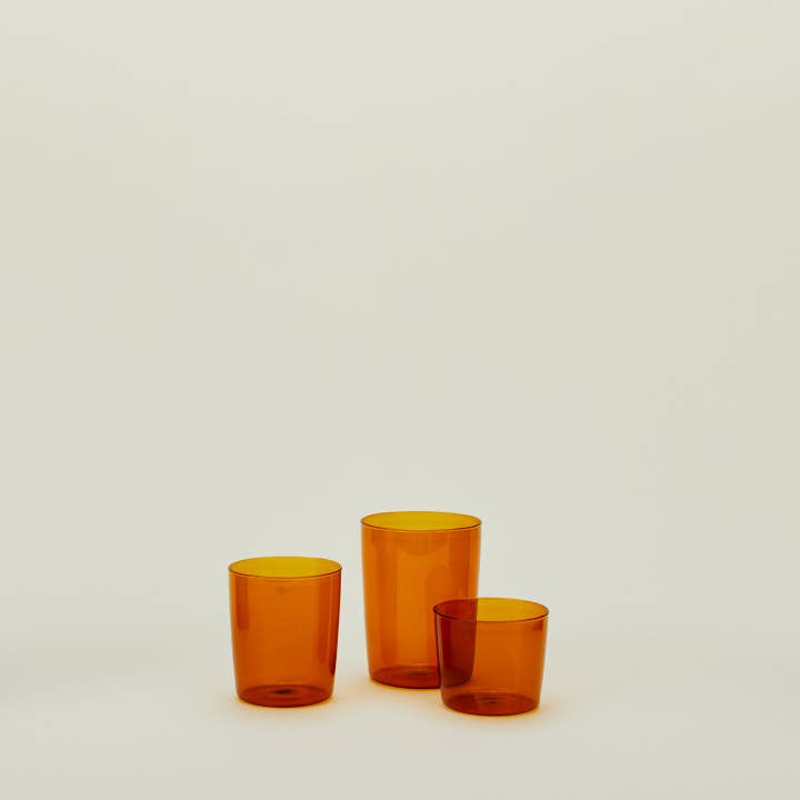 Hawkins New York - Wholesale Drinking Glass/Cup - ESSENTIAL GLASSWARE - SET OF 4, TERRACOTTA