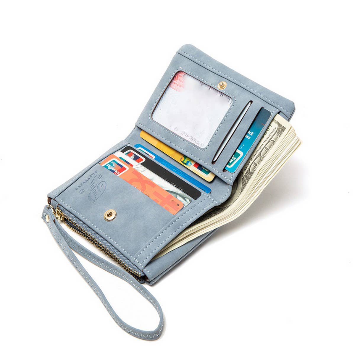 ACCITY - Wholesale Wallet - Women's - SHORT MATTE PRINT VINTAGE WALLET_CWAB23227