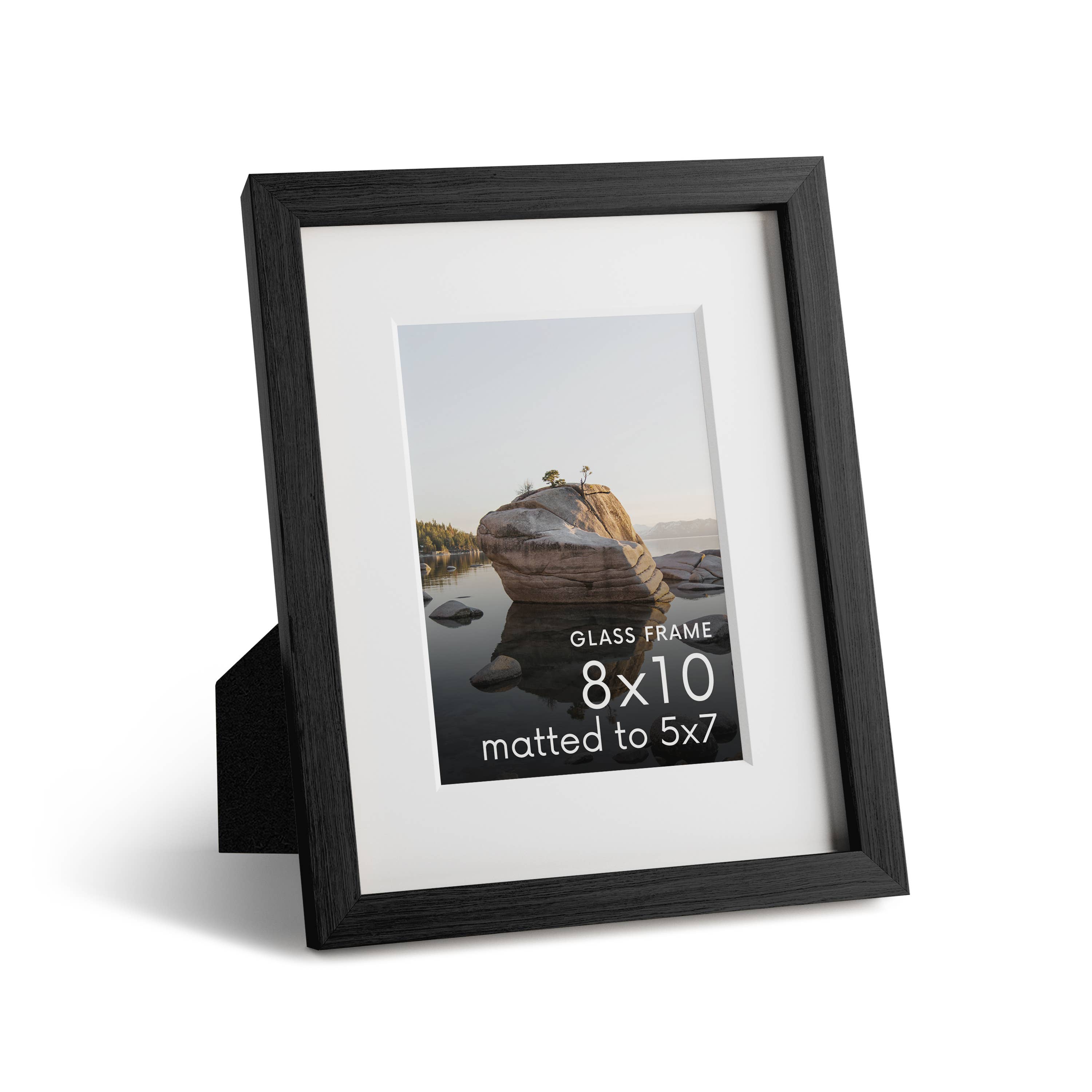 Haus and Hues - Wholesale Picture Frame - Black Oak Frame with Glass4