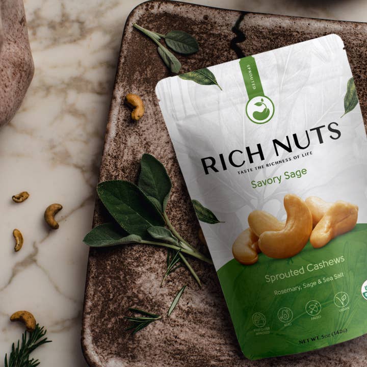 Rich Nuts – wholesale Nötter – Salvia - Grodda cashewnötter