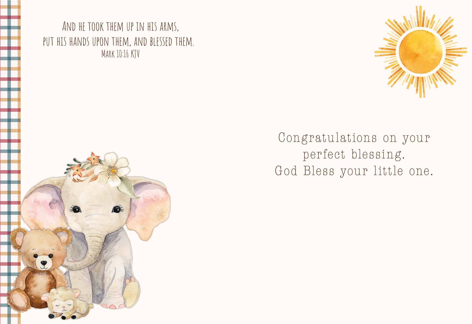 Crown Point Graphics - Wholesale Baby Card - Bundle of Joy - Box of 12 Assorted New Baby Cards9