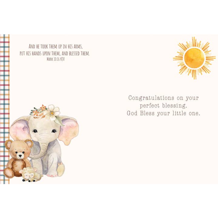 Crown Point Graphics - Wholesale Baby Card - Bundle of Joy - Box of 12 Assorted New Baby Cards9