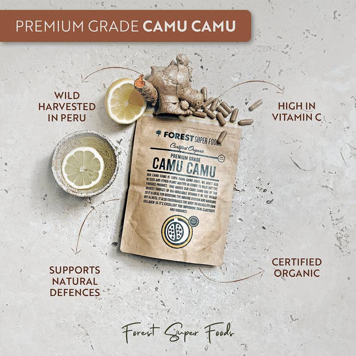 Forest Super Foods - Wholesale Protein/superfood powder - Certified Organic Camu Camu Berry Powder1