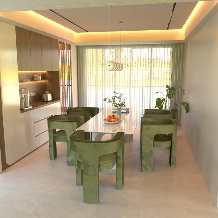 Acacia Home - Wholesale Chair - Essex Sculpted Dining Chair4