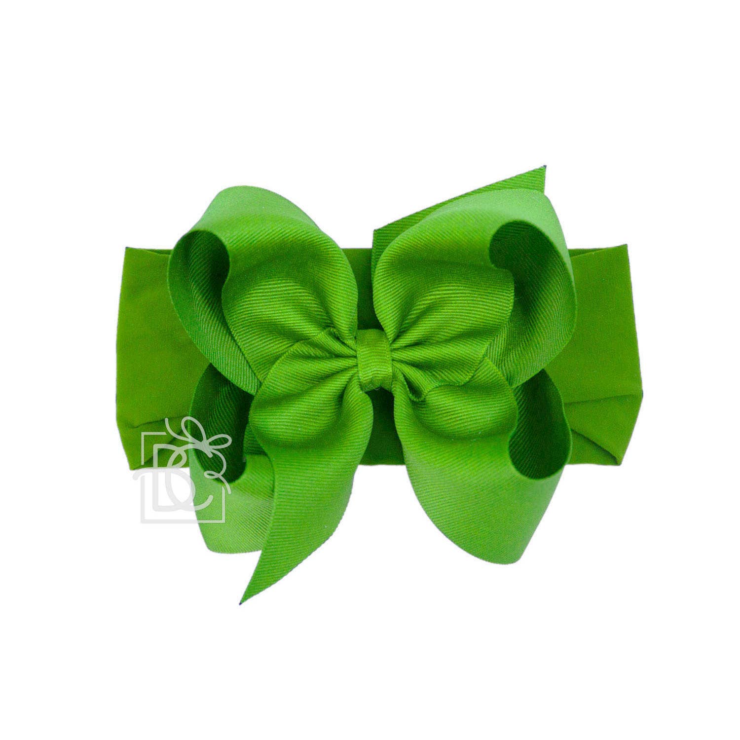 Beyond Creations, LLC - Wholesale Fashion Headband - Kids - WIDE PANTYHOSE HEADBAND W/CLASSIC GROSGRAIN BOW39