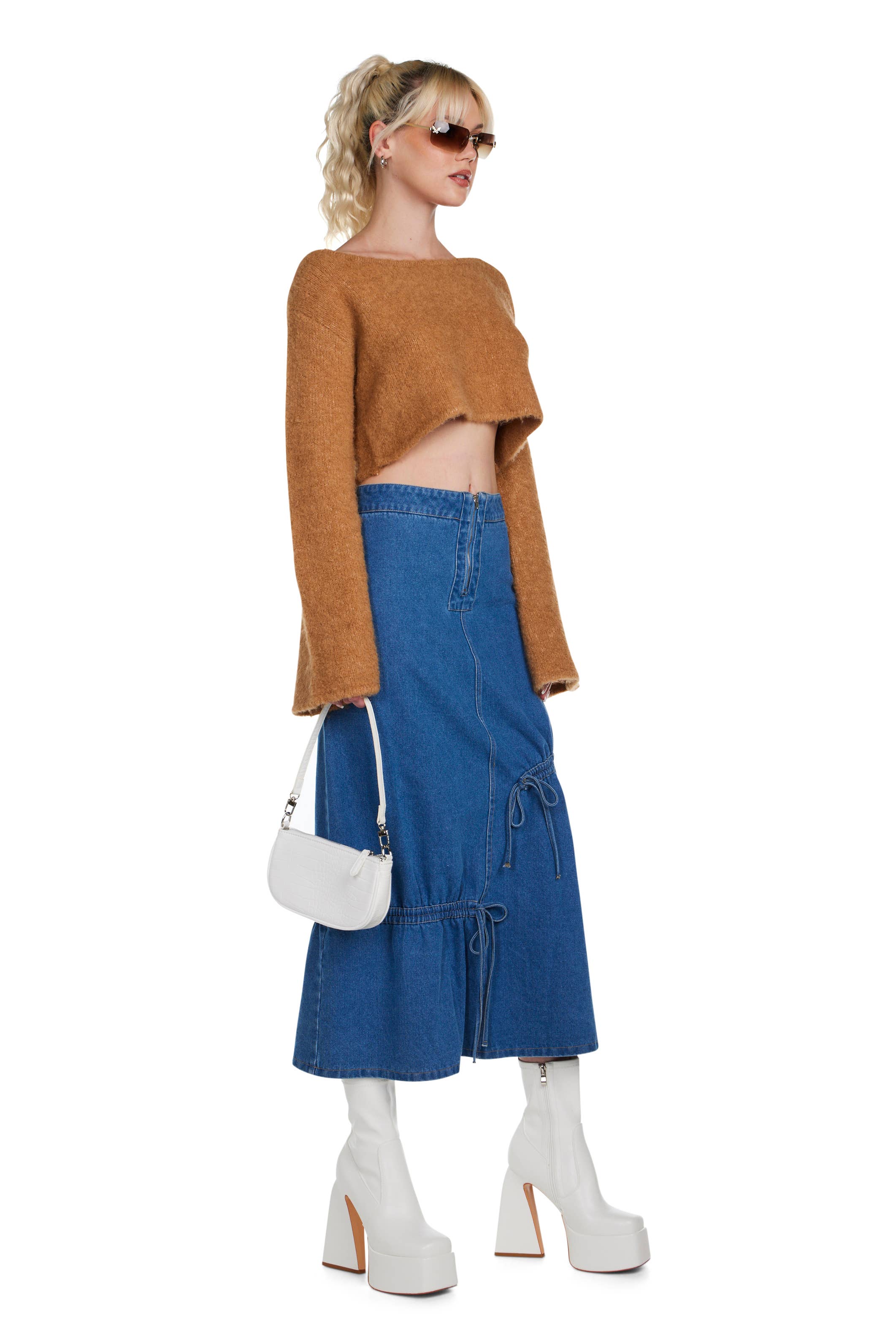 Pretty Damage - Wholesale Knit Sweater - Women's - Stay-in-Bed Knit Sweater6