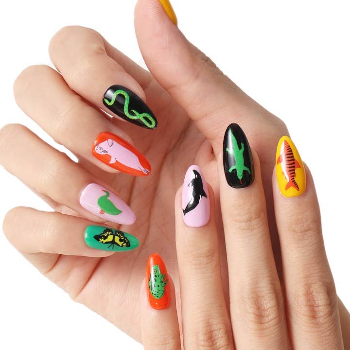 Never Have I Ever - Wholesale Press-On/Fake Nails - Animal Planet by Lorien Stern - Press-on Nails1