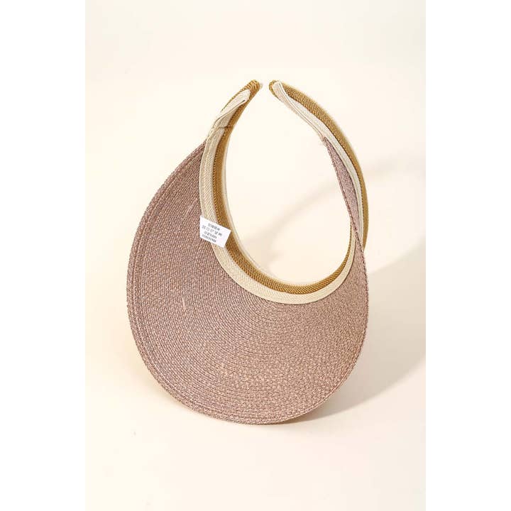 Anarchy Street - Wholesale Visor - Women's - Fashion Straw Visor Hat5