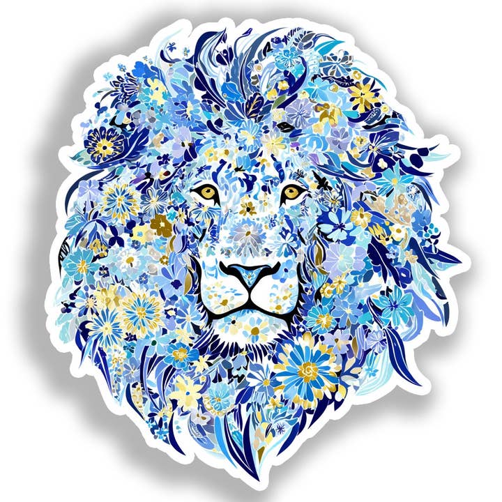 Lion Decal Sticker # A018478 for wholesale by Yoonek Graphics