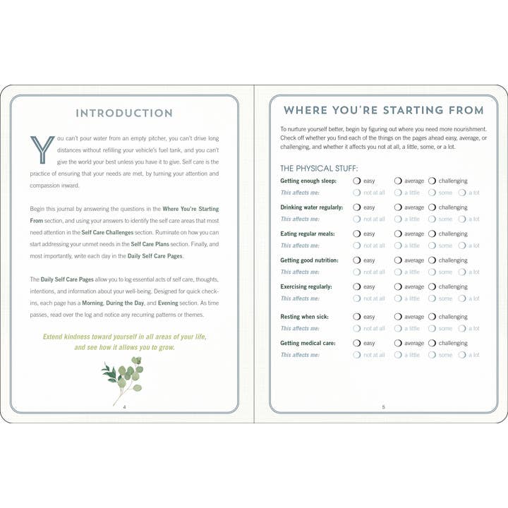 Peter Pauper Press - Wholesale Journal/Diary - Self Care