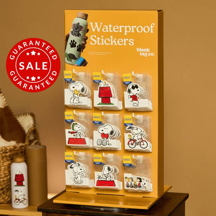 Best Seller Peanuts® 🐾Waterproof Stickers - Guaranteed Sale for wholesale by Blank Tag Co. - Waterproof Stickers