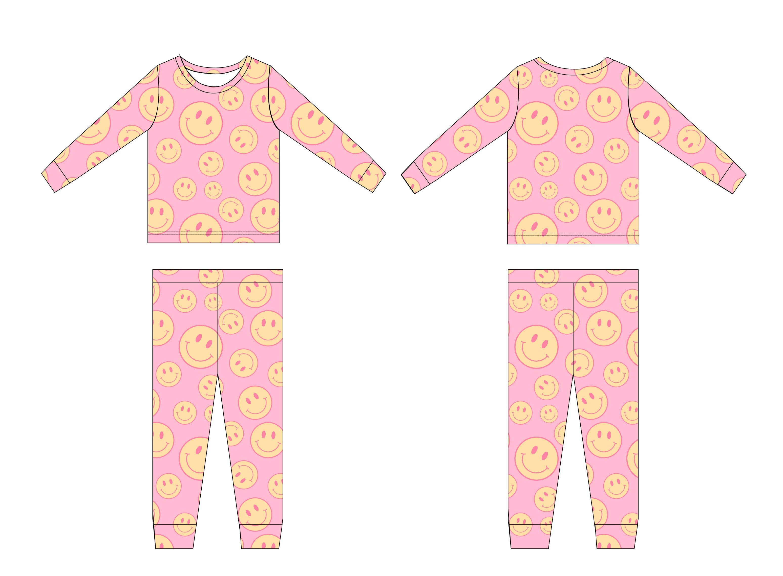 Jensens Jammies - Wholesale Sleepwear Set - Kids - Pink Lemonade Set4