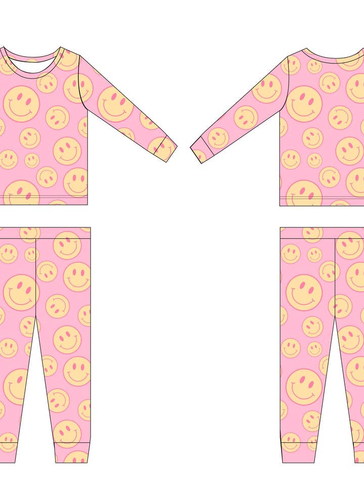 Jensens Jammies - Wholesale Sleepwear Set - Kids - Pink Lemonade Set4