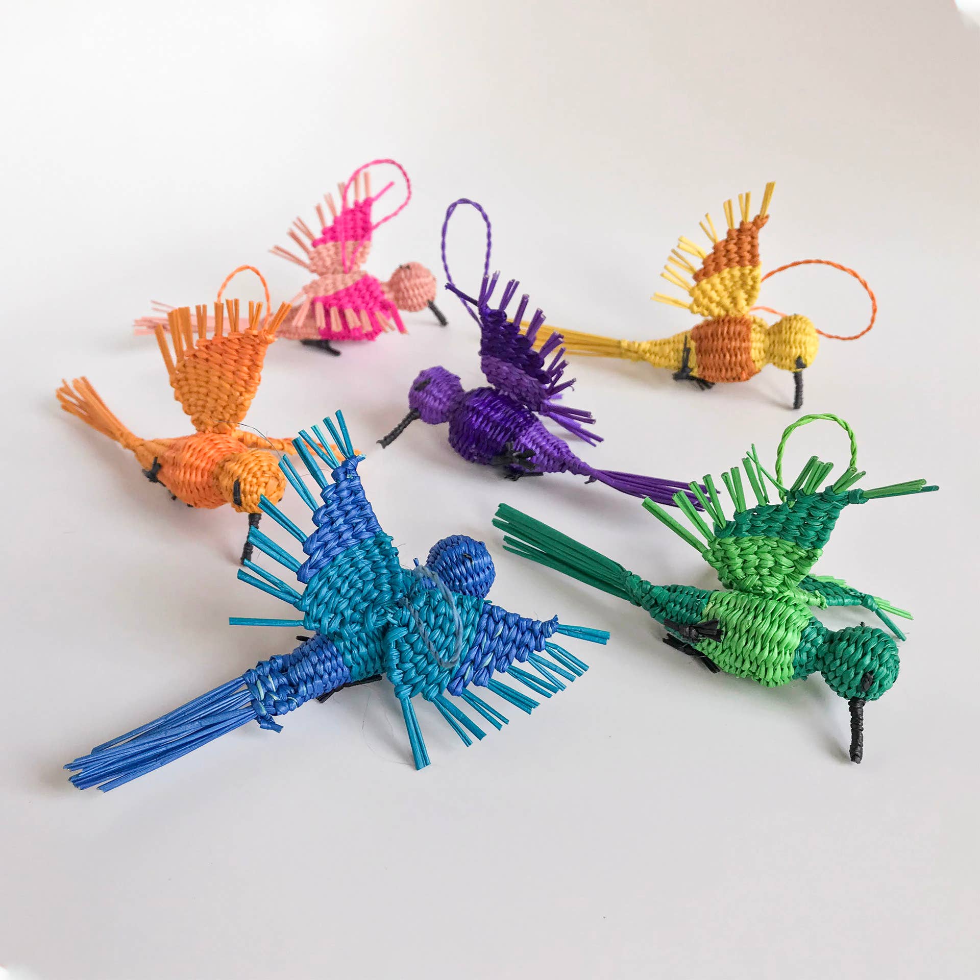 Diverse Noël Colibri-håndvævede julepynt for engroshandel på Faire1