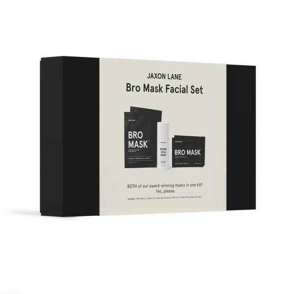 Bro Mask Gezichtsset - Ready, Set, Glow Cadeaubox van Jaxon Lane voor wholesale door JAXON LANE