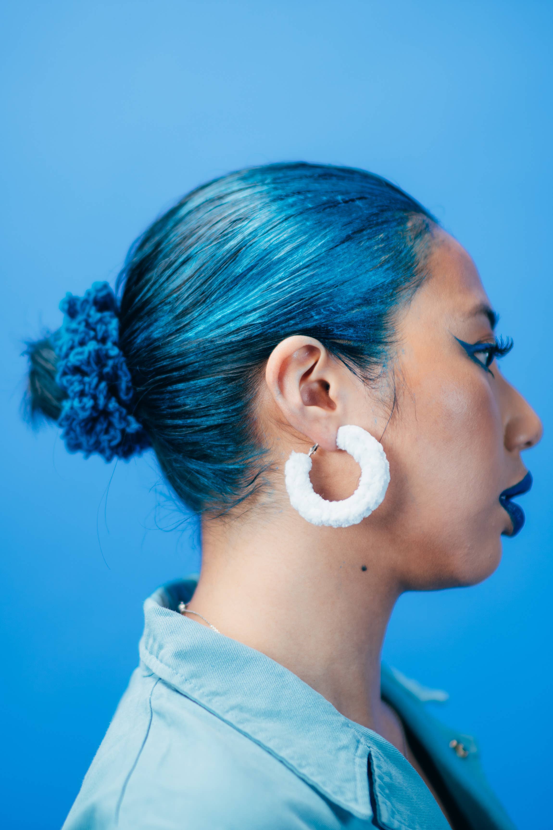 Seraphtive LLC - Wholesale Hoop Earrings - Itty Bitty Sunset Hoops in A Cloudy Dream2