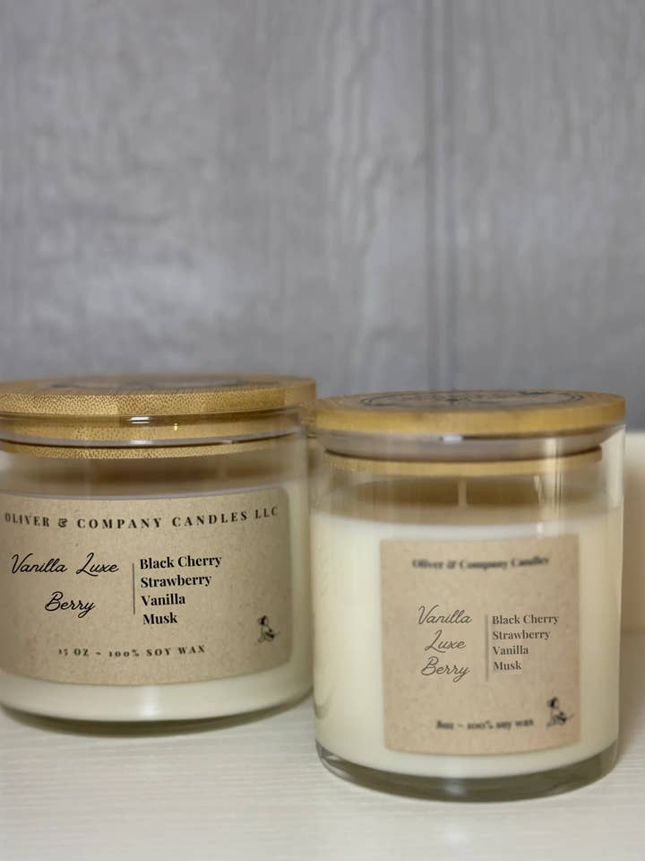 Vanille-Luxe-Beere für den Großhandel von Oliver & Company Candles