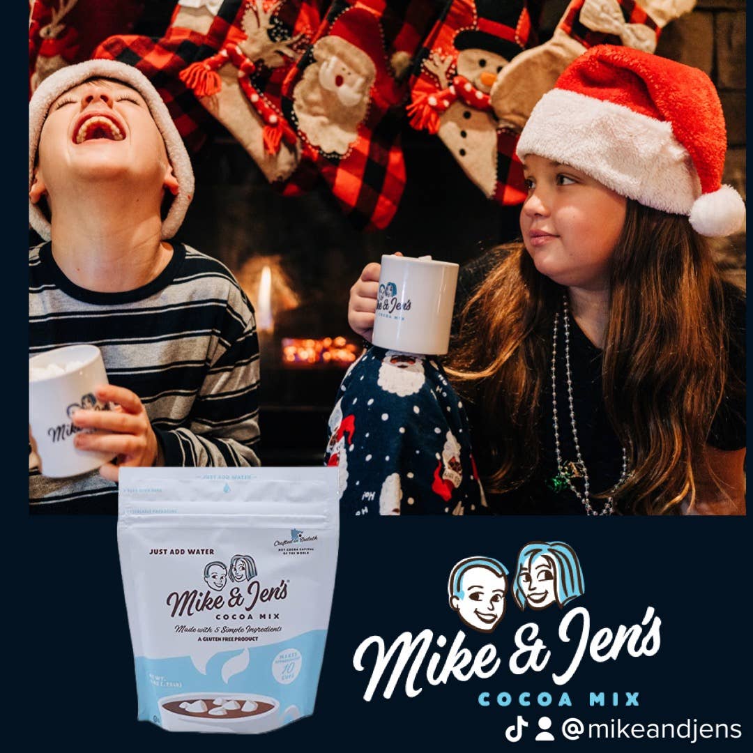 Mike and Jen's Hot Cocoa - Wholesale Hot Cocoa Mix/Kit - Mike and Jen's Gift Size Hot Cocoa (12 oz)1
