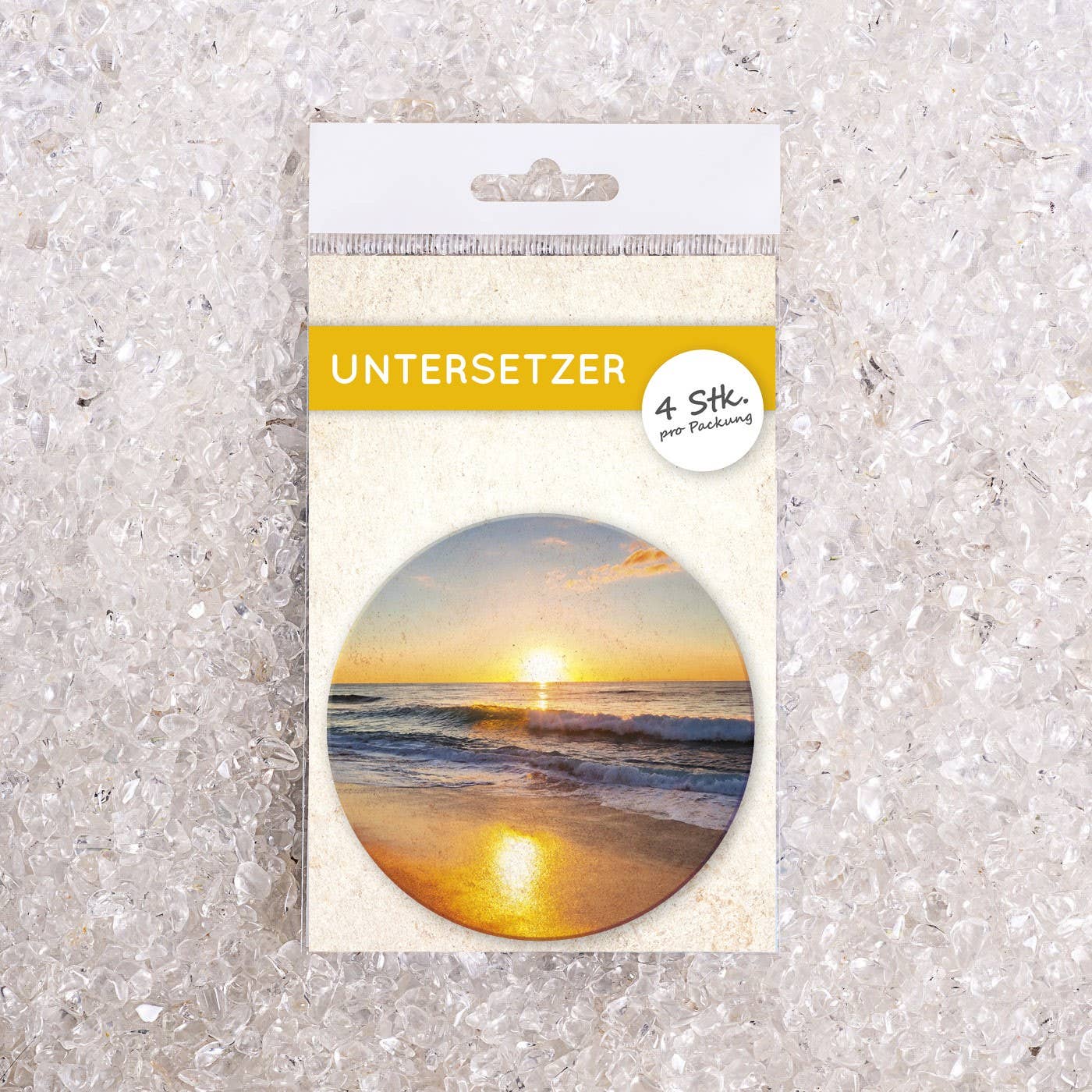 RADULY - Wholesale Coasters - Photo Sunset Coaster Set