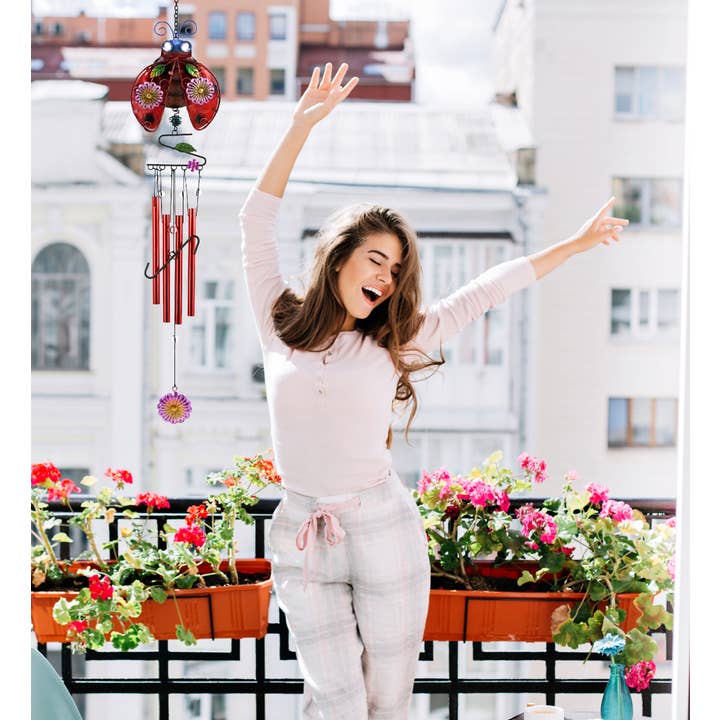 Cota Global - Wholesale Wind Chime - Wind Chime - Ladybug6