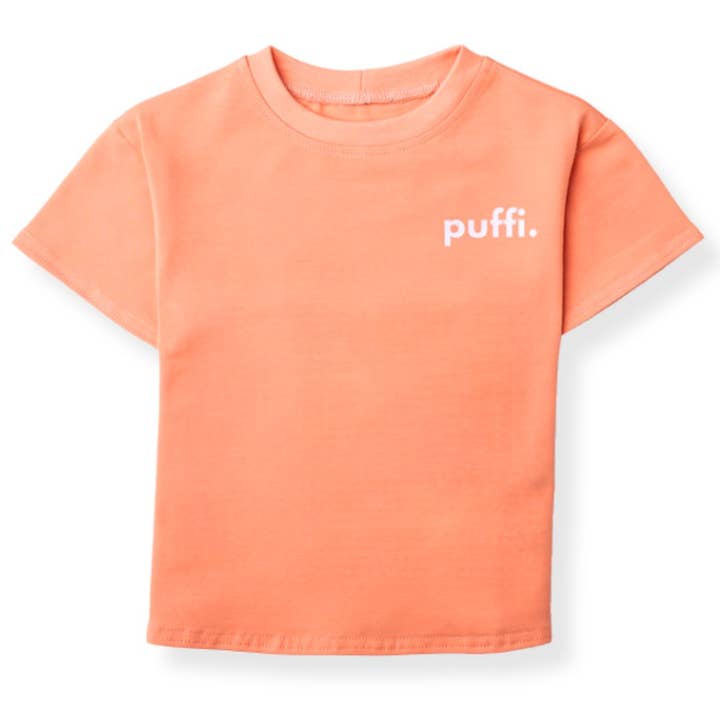 FUNDAY WEAR Kids’ T-Shirt – Peach for wholesale by PUFFI