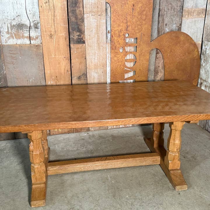 Vintage Robert Thompson 'Mouseman' Eikenhouten Salontafel voor wholesale door belvoir