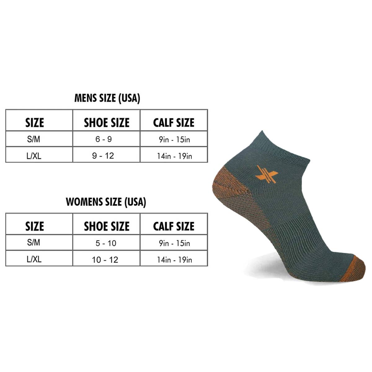 Extreme Fit Wholesale - Wholesale Socks - Unisex - COPPER-INFUSED ANKLE SOCKS (3-PAIRS PACKED TOGETHER)2