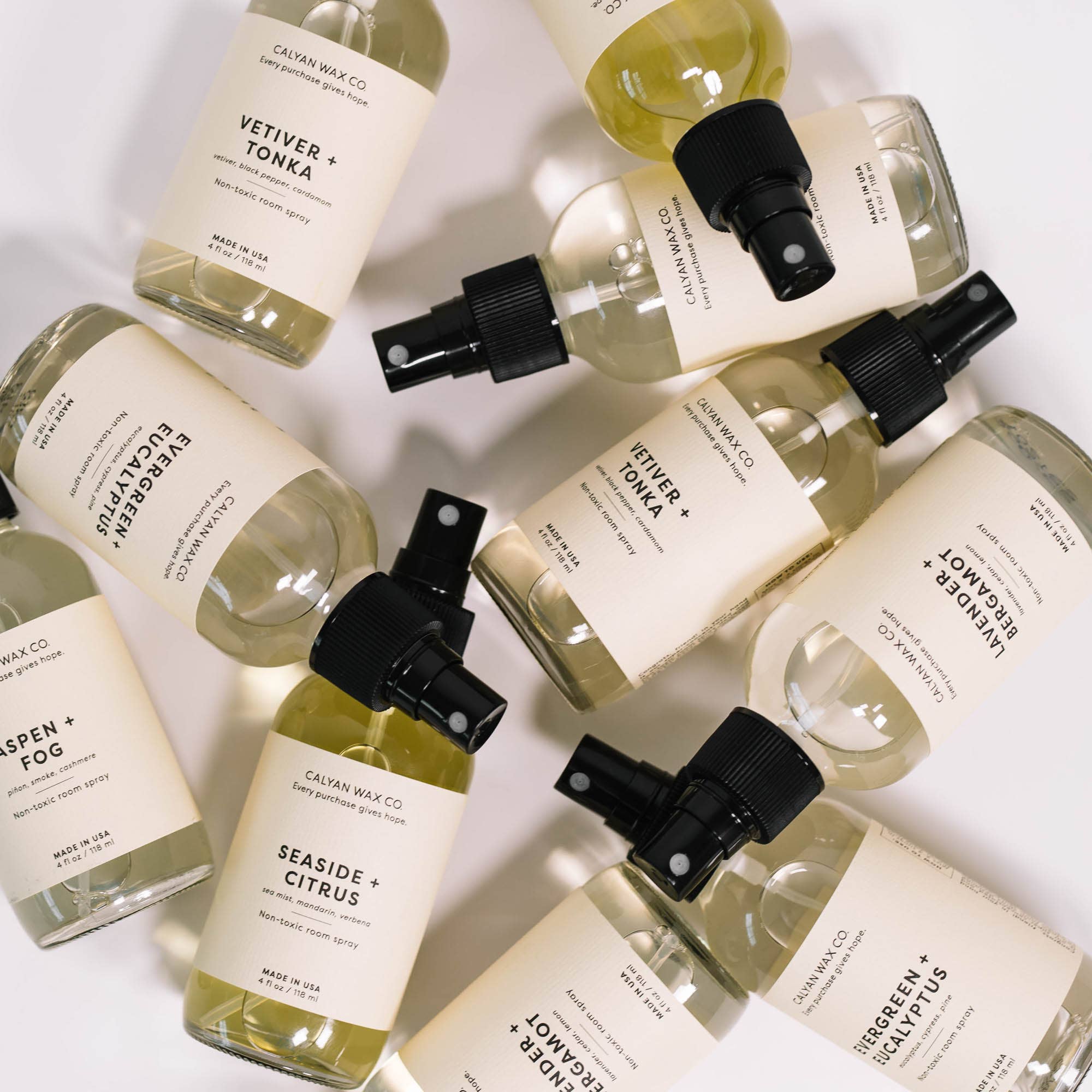 Calyan Wax Co. - Wholesale Room & Linen Spray - Aspen + Fog - Room Spray10