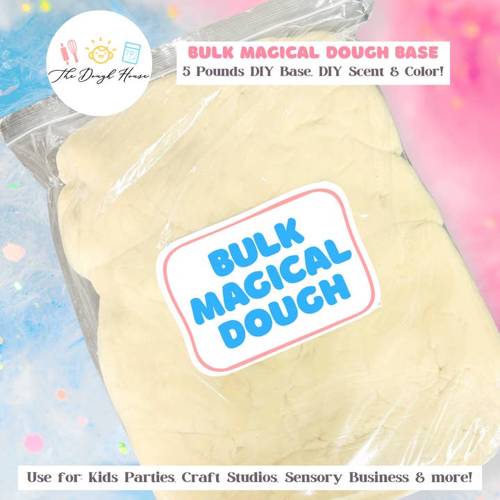 Bulk Magical Dough, 5 Pounds Plain Base for wholesale by The Dough House
