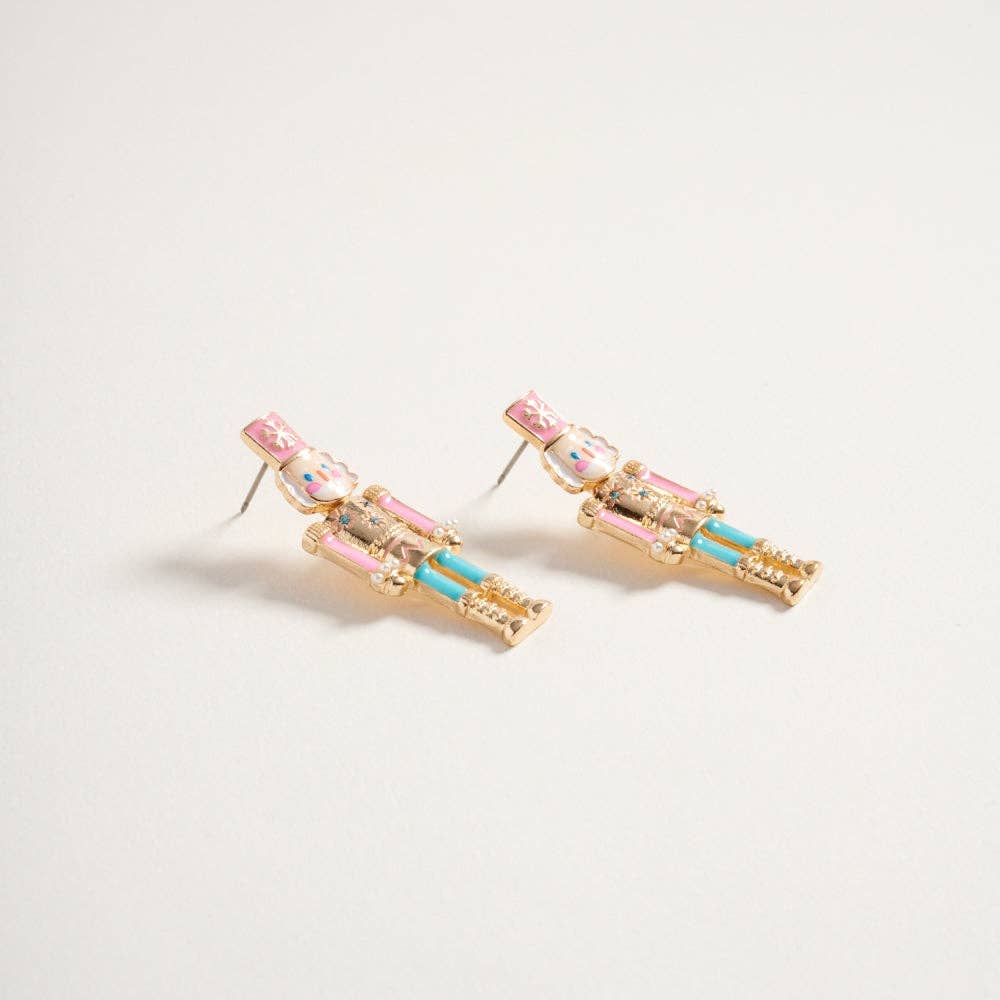 Designature New York – Engroshandel Ørestikkere – Jule-nøddeknækker med perledetalje ørestikker2