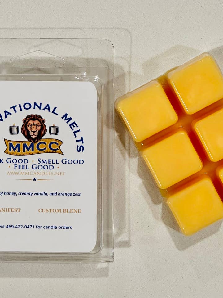 MANIFEST MELTS for wholesale by Motivational Melts Candle Company