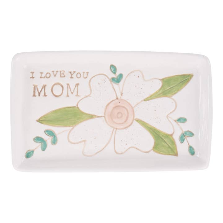 I Love You MOM Trinket Tray - Mother's Day for wholesale by Glory Haus