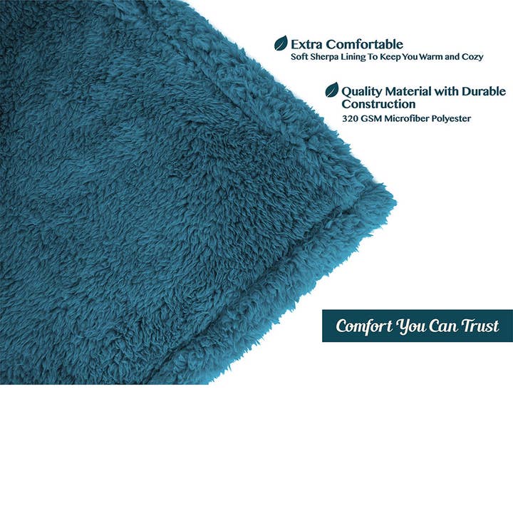 Pavilia - Wholesale Throw Blanket - Plush Shaggy Sherpa Blanket77