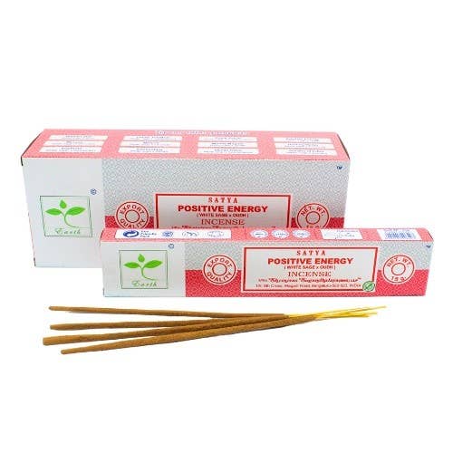 Green Tree - Wholesale Incense - Satya Earth - Positive Energy Incense Sticks