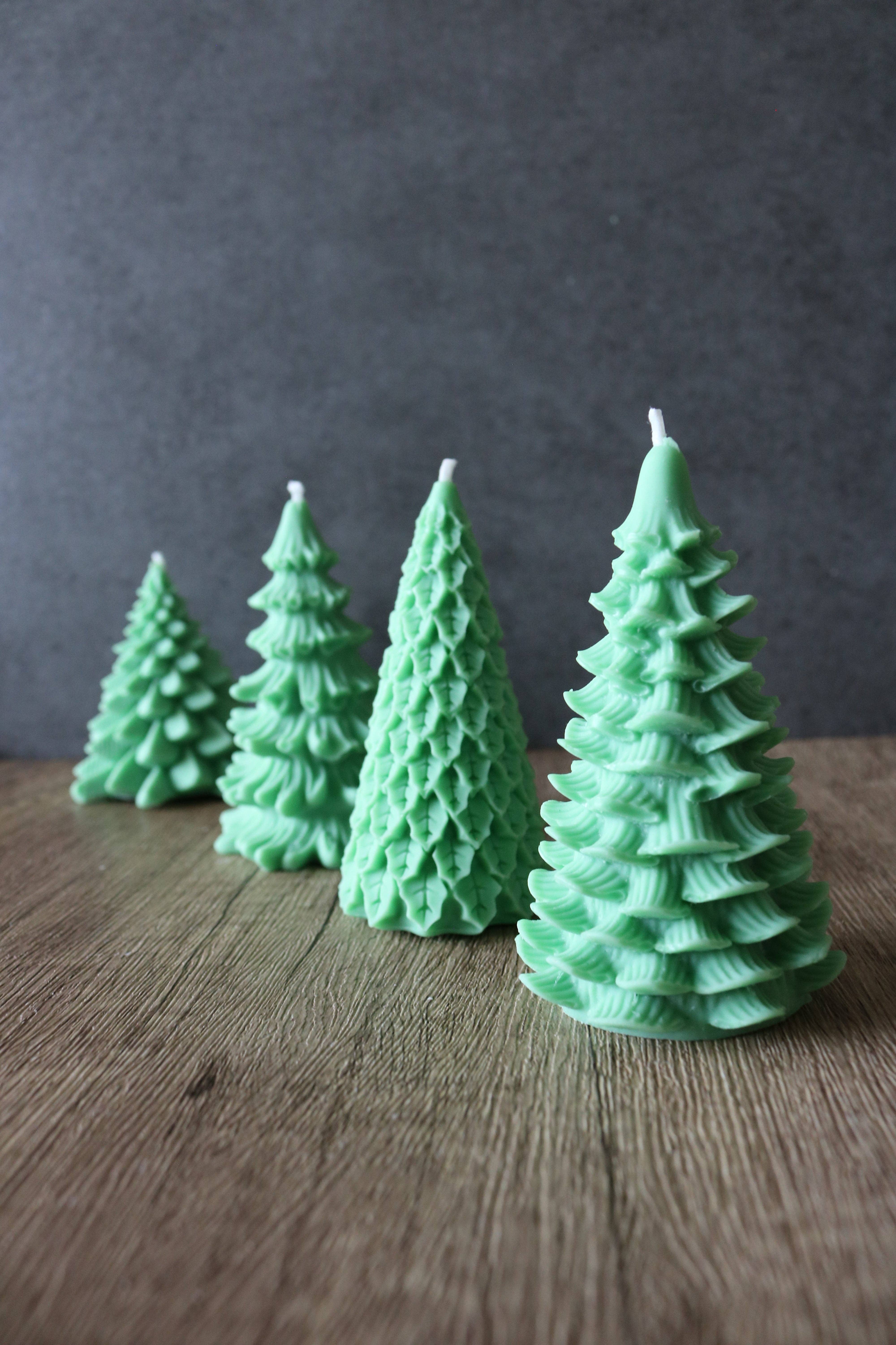 Bea’s Wax - Wholesale Novelty Candle - Christmas Tree Candles | Set of 42