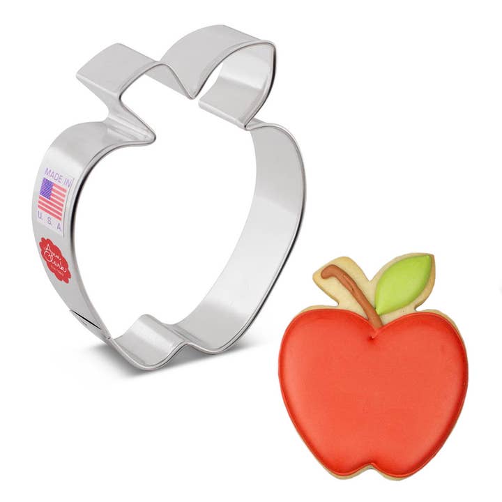 Apple Cookie Cutter. (Bag of 1 Dozen) for wholesale by Ann Clark