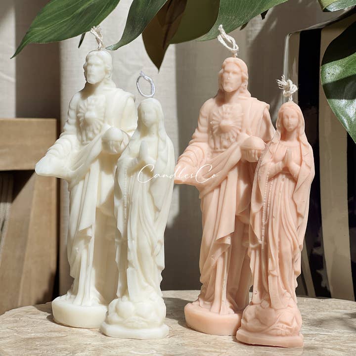 CandlesCo Australia – Engroshandel Gavelys – Statue af Jesus og Maria4