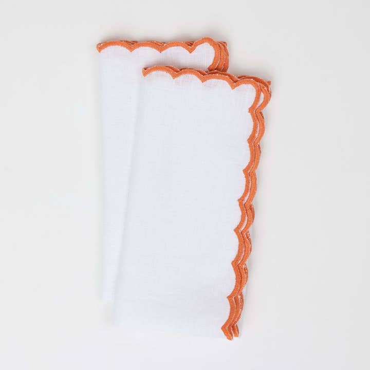 HANTVERKSMÄSSIGA ESSENTIELLA SKALADE LINNESERVETTER SET ORANGE för wholesale av Craft Boat