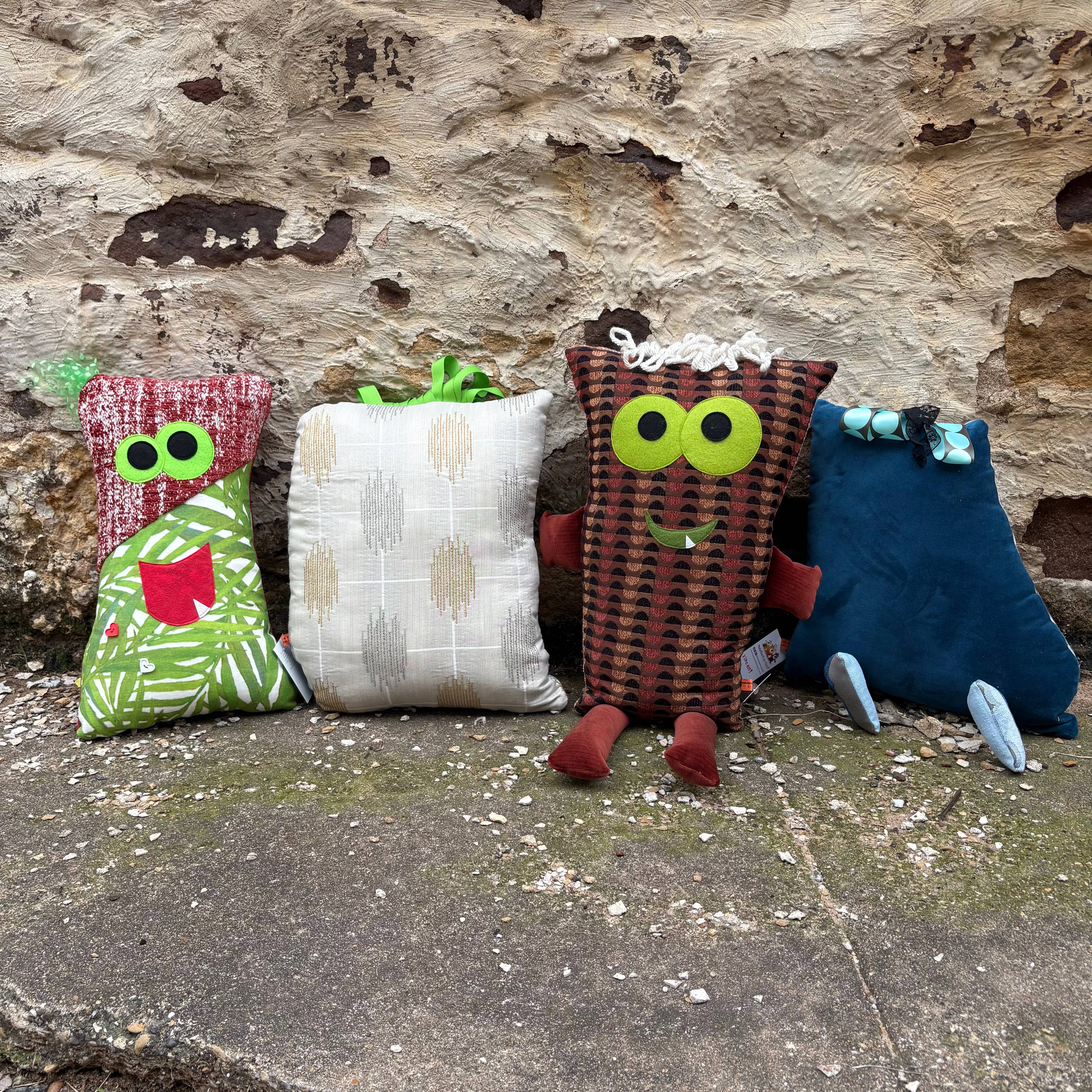 Monsters On Main - Wholesale Stuffed/Plush Toy - Kids & Baby - Large Monster Bundle - 4 pk1